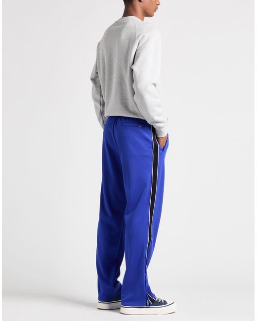 Loewe Blue Pants Polyester, Cotton for men