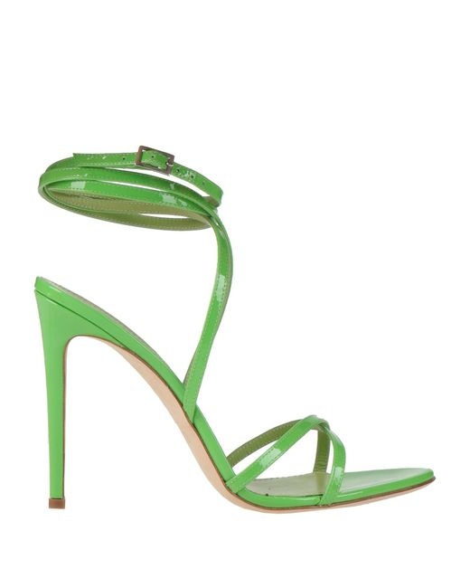 Paris Texas Green Sandals