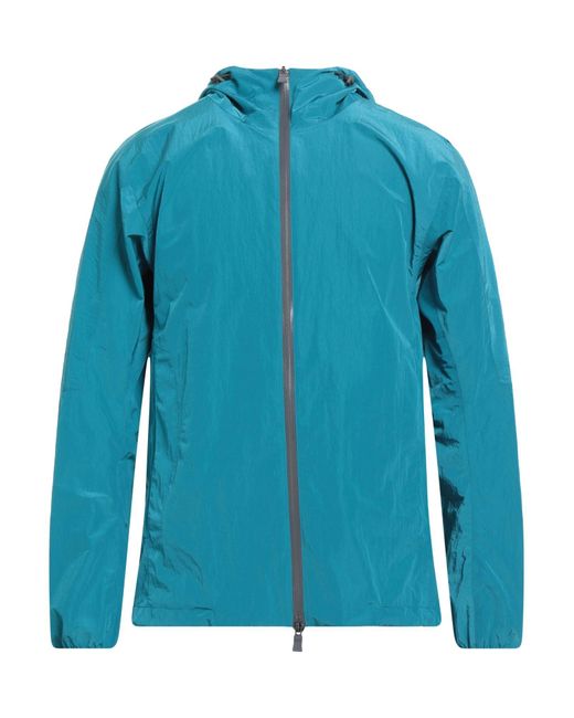 Herno Blue Laminar Jacket Polyamide, Polyurethane, Elastane for men