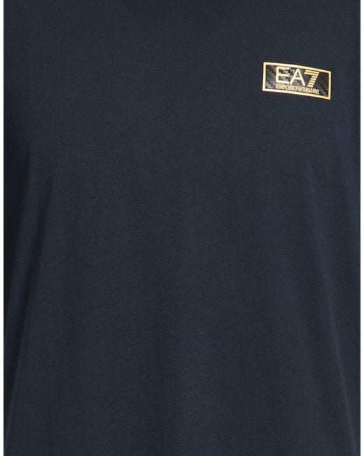 EA7 Blue T-Shirts for men