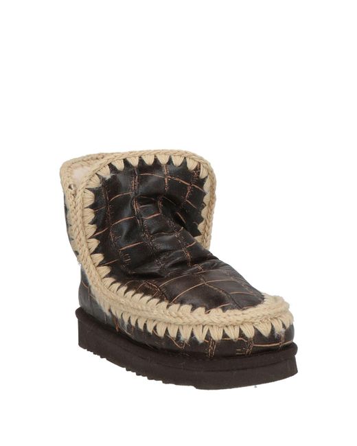 Mou Brown Ankle Boots