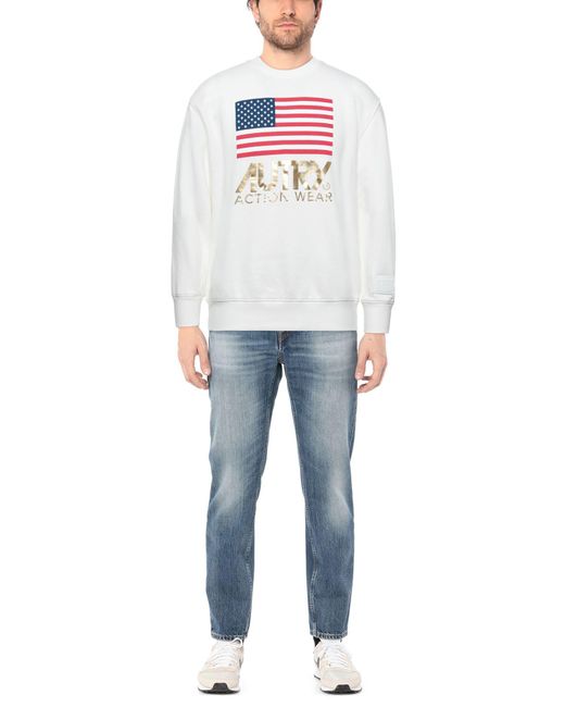 Autry White Sweatshirt for men