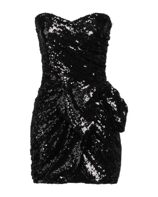 Elisabetta Franchi Black Mini Dress
