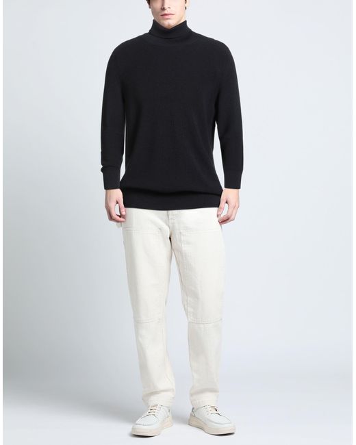 FILIPPO DE LAURENTIIS Blue Turtleneck for men