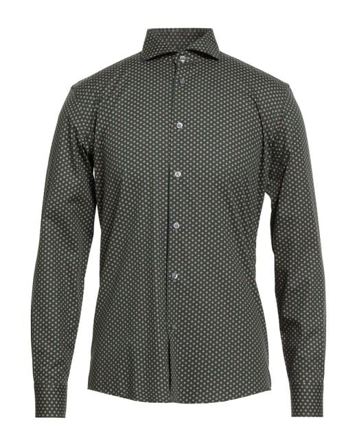 Daniele Alessandrini Gray Shirts for men