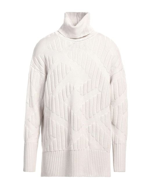 Fendi White Turtleneck for men
