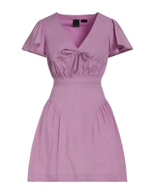 Pinko Purple Mini Dress