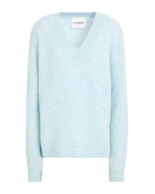 Closed Blue Sweater Polyamide, Alpaca Wool, Wool