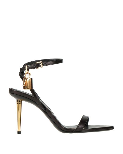 Tom Ford Black Sandals