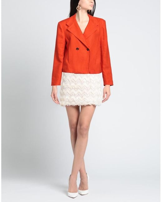 BCBGMAXAZRIA Orange Blazer