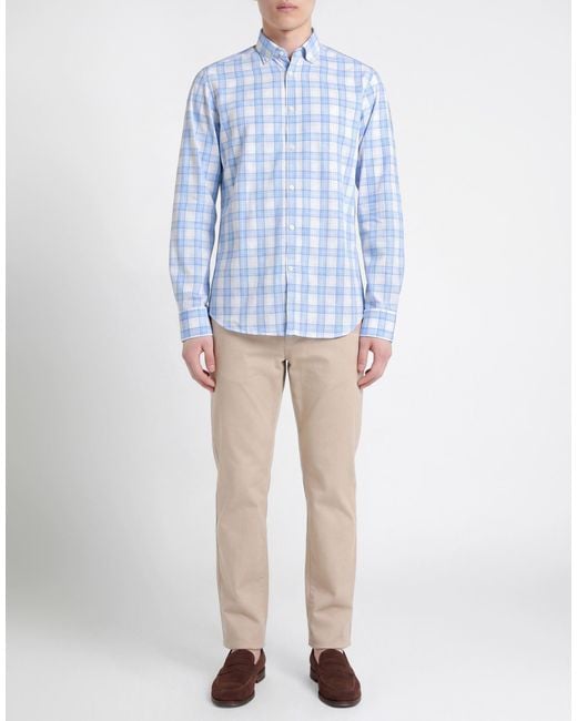 B.D. Baggies Blue Shirt Cotton for men