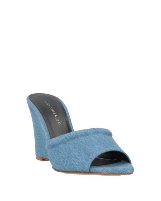 Ilio Smeraldo Blue Sandals