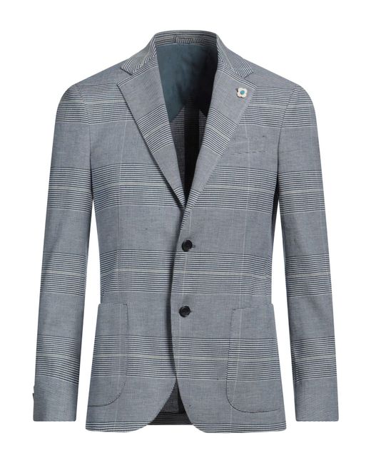 Lardini Blue Blazer for men