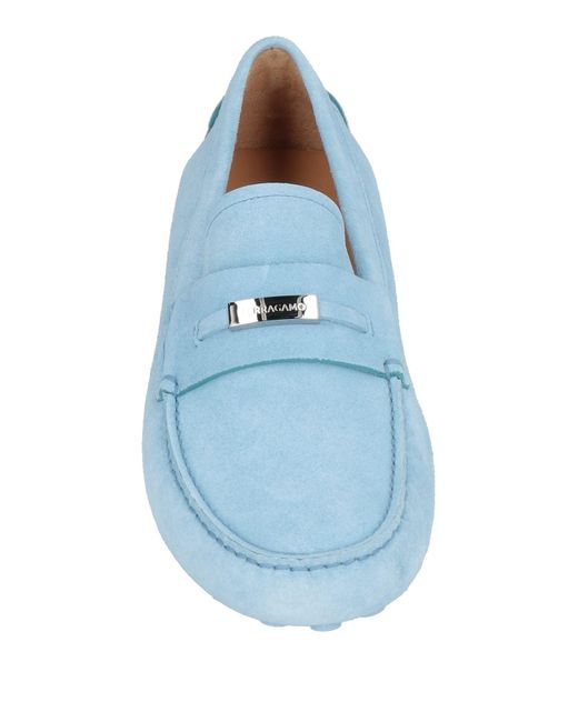 Ferragamo Mokassin in Blue für Herren
