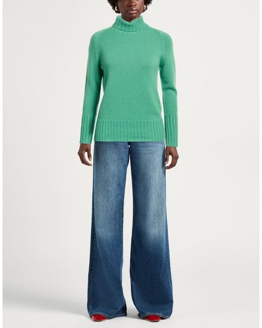 Drumohr Green Rollkragenpullover