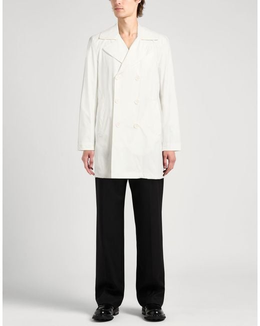 People Of Shibuya White Overcoats & Trench Coats for men