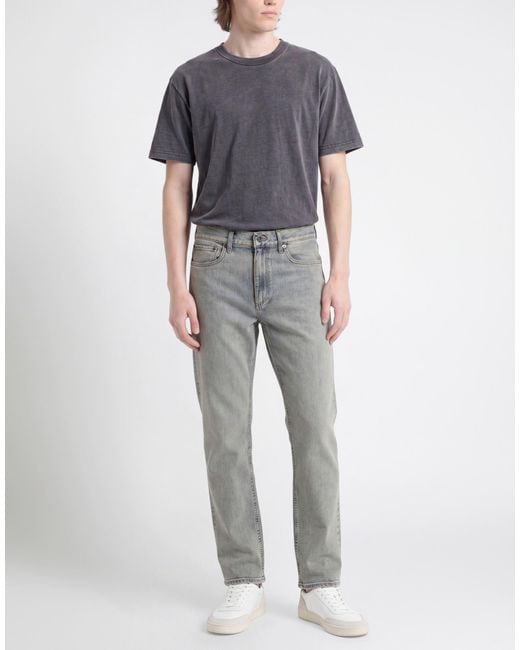 Rag & Bone Gray Jeans Cotton, Elastane for men