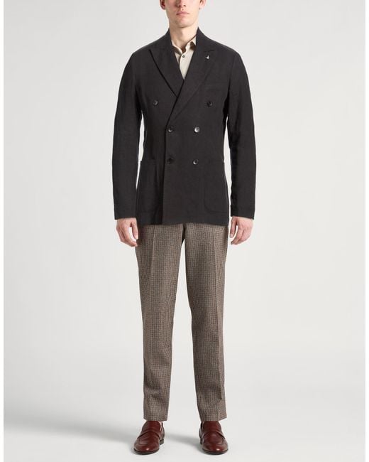 AT.P.CO Black Blazer for men
