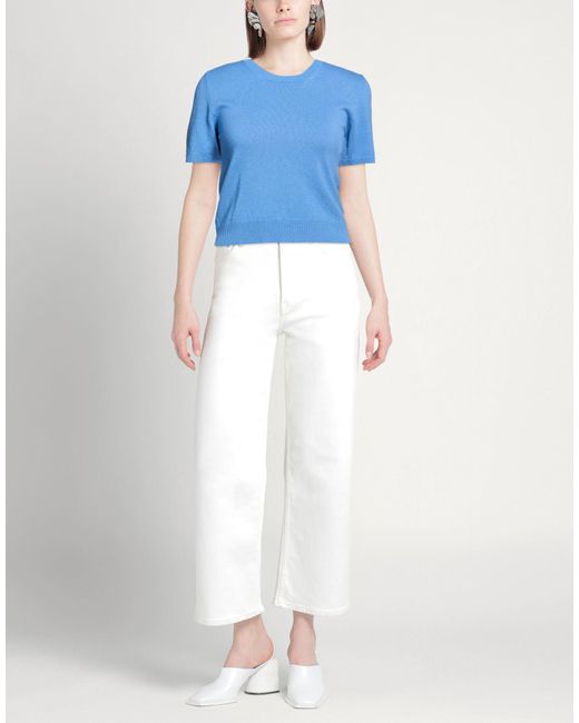 Canessa Blue Azure Sweater Cashmere