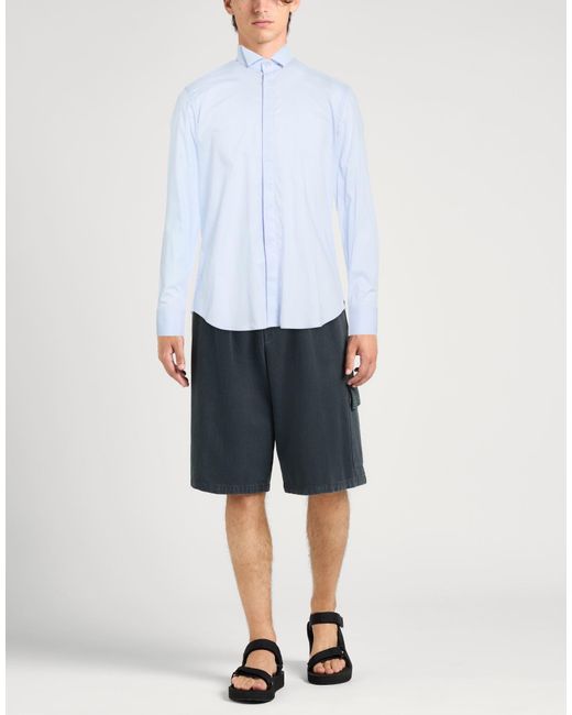 Manuel Ritz Blue Shirt for men