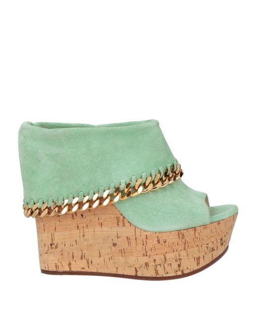 Casadei Green Light Mules & Clogs Leather