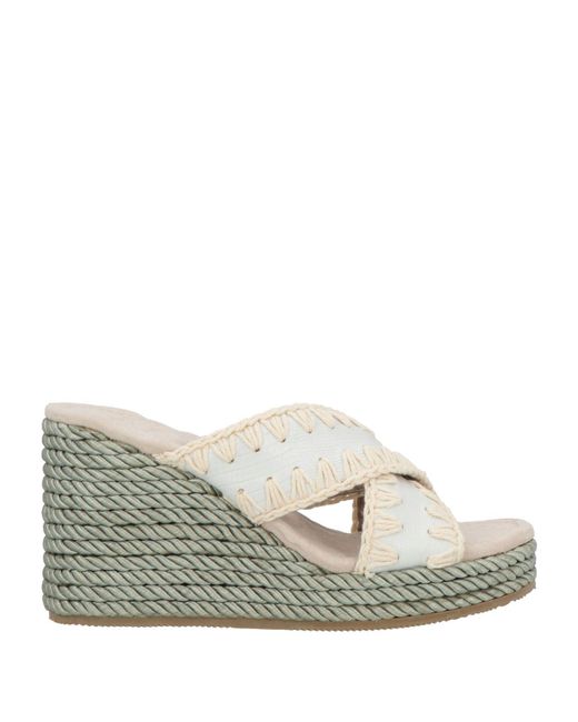 Mou Gray Sandals