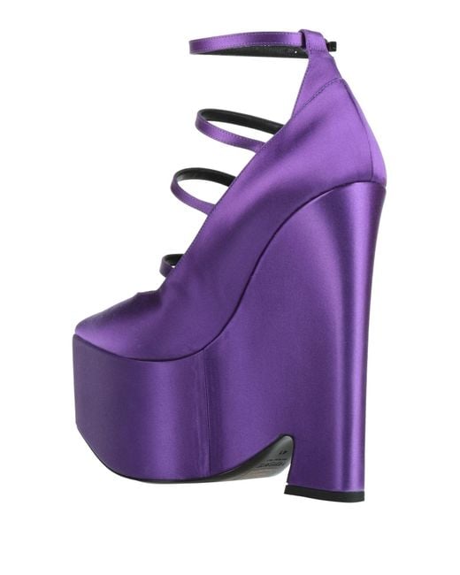 Zapatos de salón Versace de color Purple
