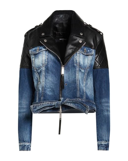 DSquared² Blue Denim Outerwear
