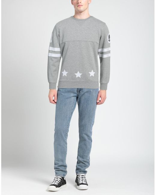 Hydrogen Gray Sweatshirt for men