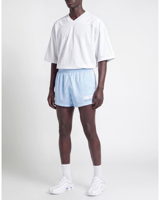 Nike Blue X Martine Rose Sport Sky Shorts & Bermuda Shorts Polyester for men