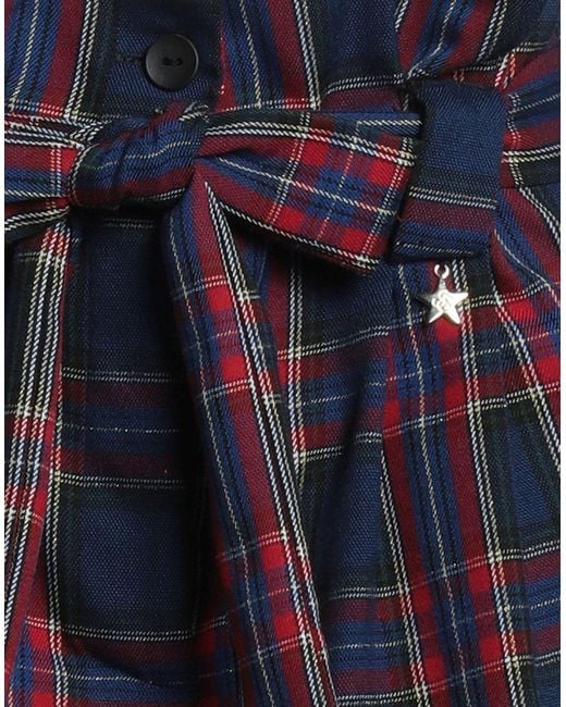 Souvenir Clubbing Blue Shorts & Bermuda Shorts Polyester, Viscose, Elastane