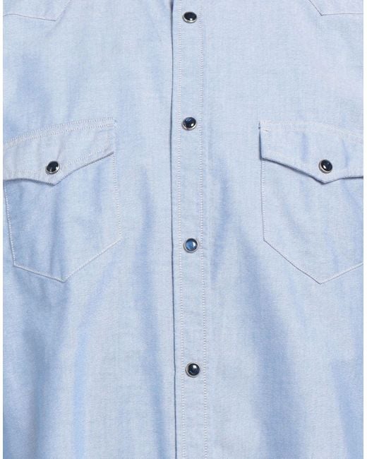 B.D. Baggies Blue Light Shirt Cotton for men