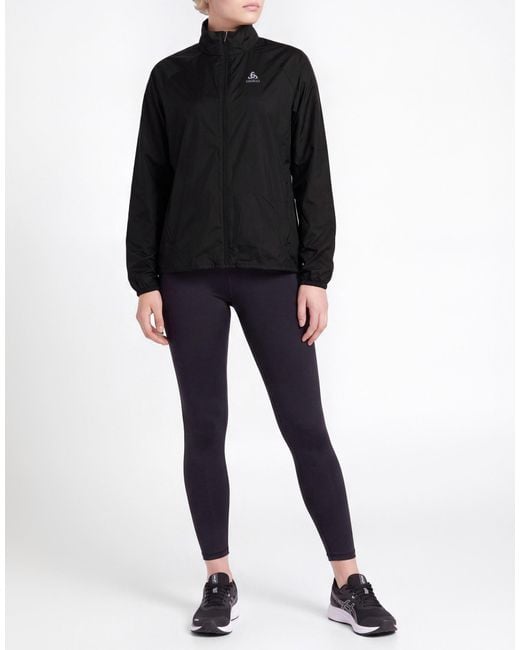 Odlo Black Jacket Recycled Polyester