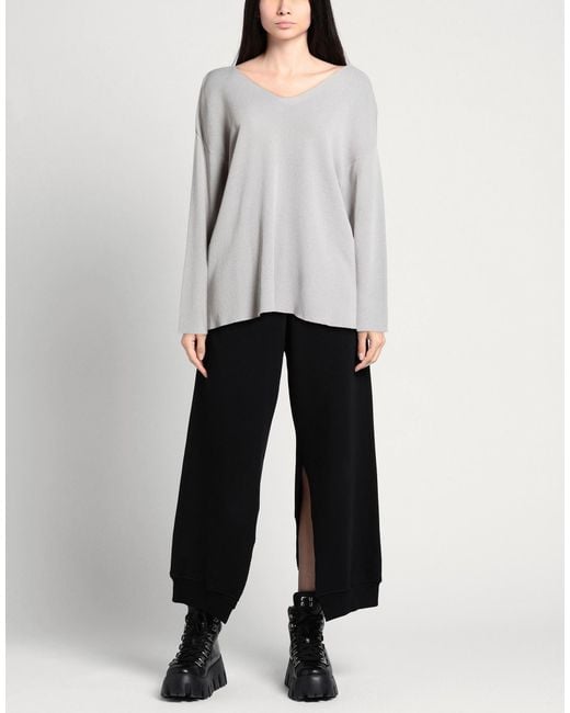 Kaos Gray Day By Day Sweater Viscose, Polyamide