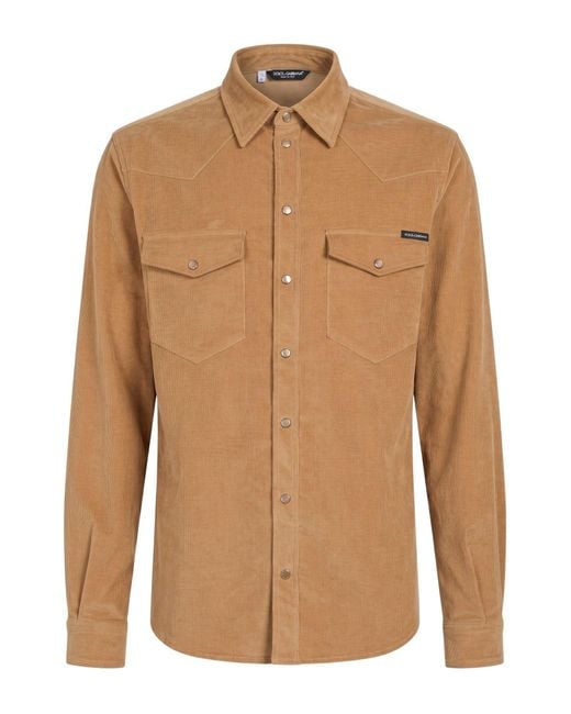 Dolce & Gabbana Brown Shirt for men