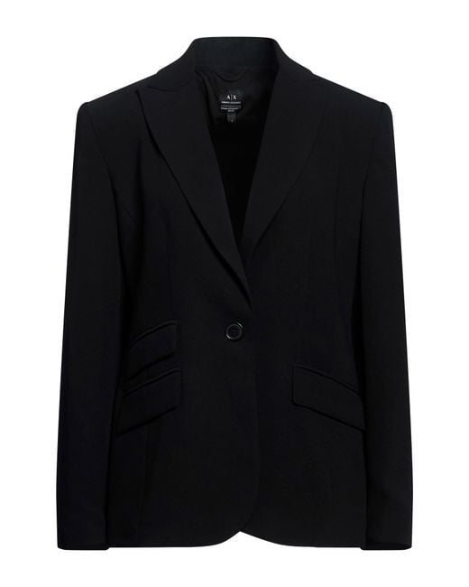 ARMANI EXCHANGE Black Blazer