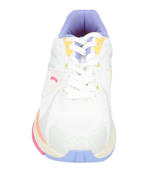 Blauer White Trainers