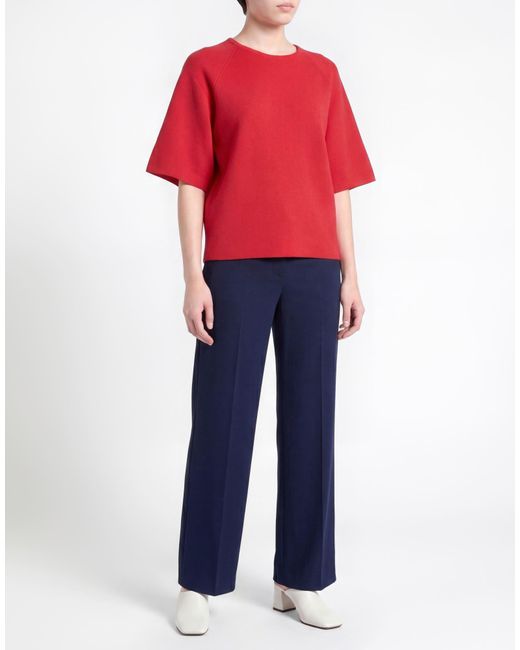 Khaite Red Sweater Wool, Polyamide