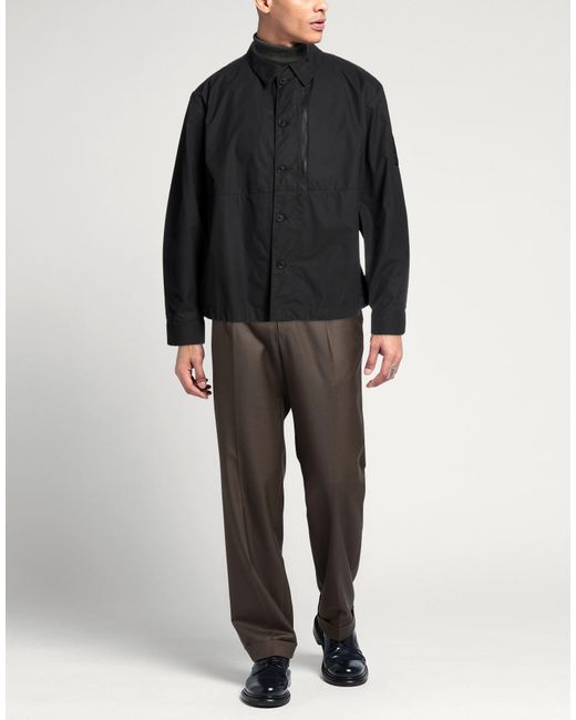 OFF GRID Black Jacket Recycled Polyester for men