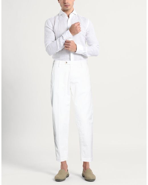 BRO-SHIP White Pants for men