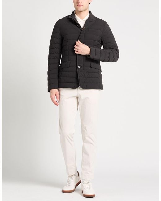 Moorer Black Puffer Polyamide for men