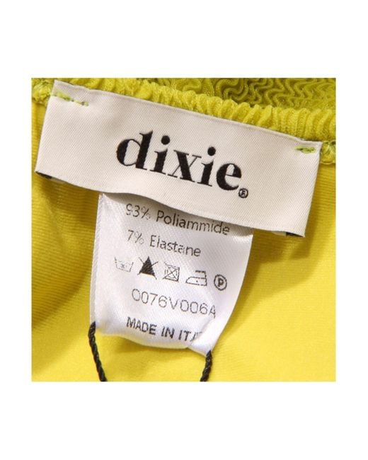 Maillot une pièce Dixie en coloris Yellow