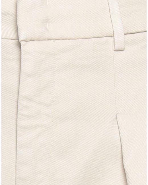 Dondup White Trouser for men
