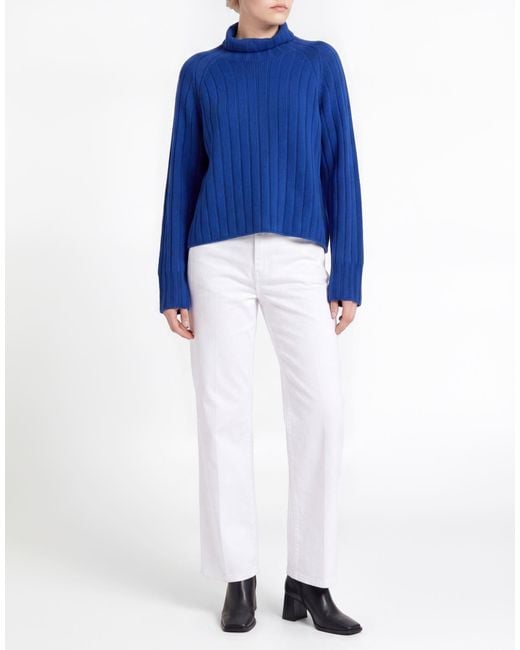 Aragona Blue Turtleneck