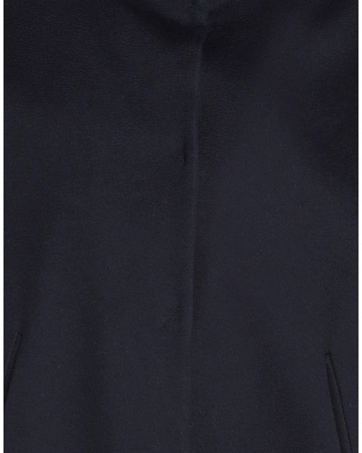 Herno Blue Coat Virgin Wool, Polyamide