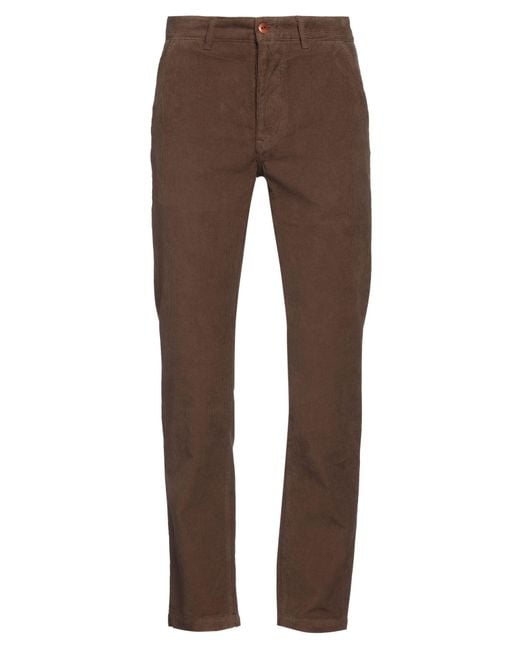 Tela Genova Brown Trouser for men