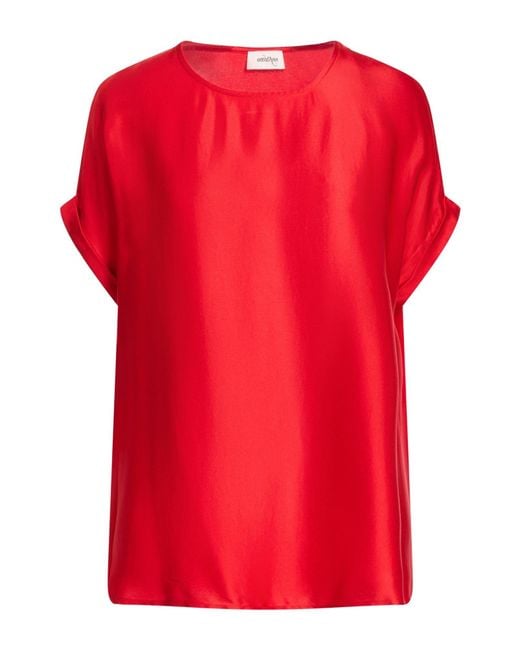 Top Ottod'Ame de color Red