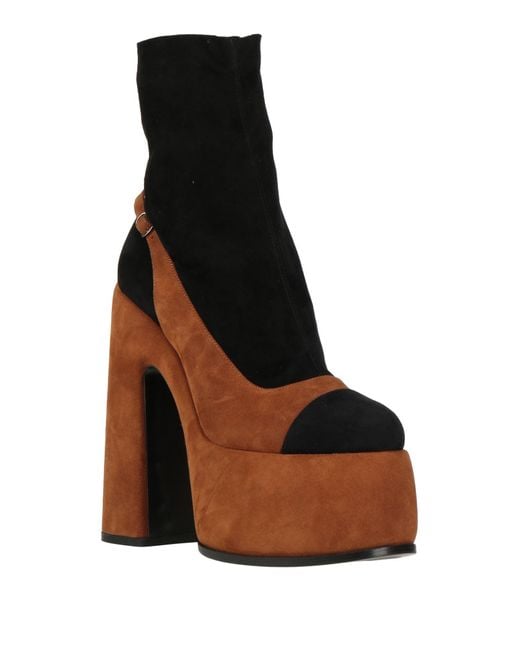 Casadei Brown Ankle Boots