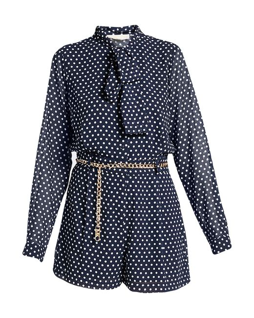 MICHAEL Michael Kors Blue Playsuit