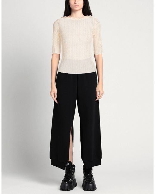 MAX&Co. White Sweater Polyamide, Elastane